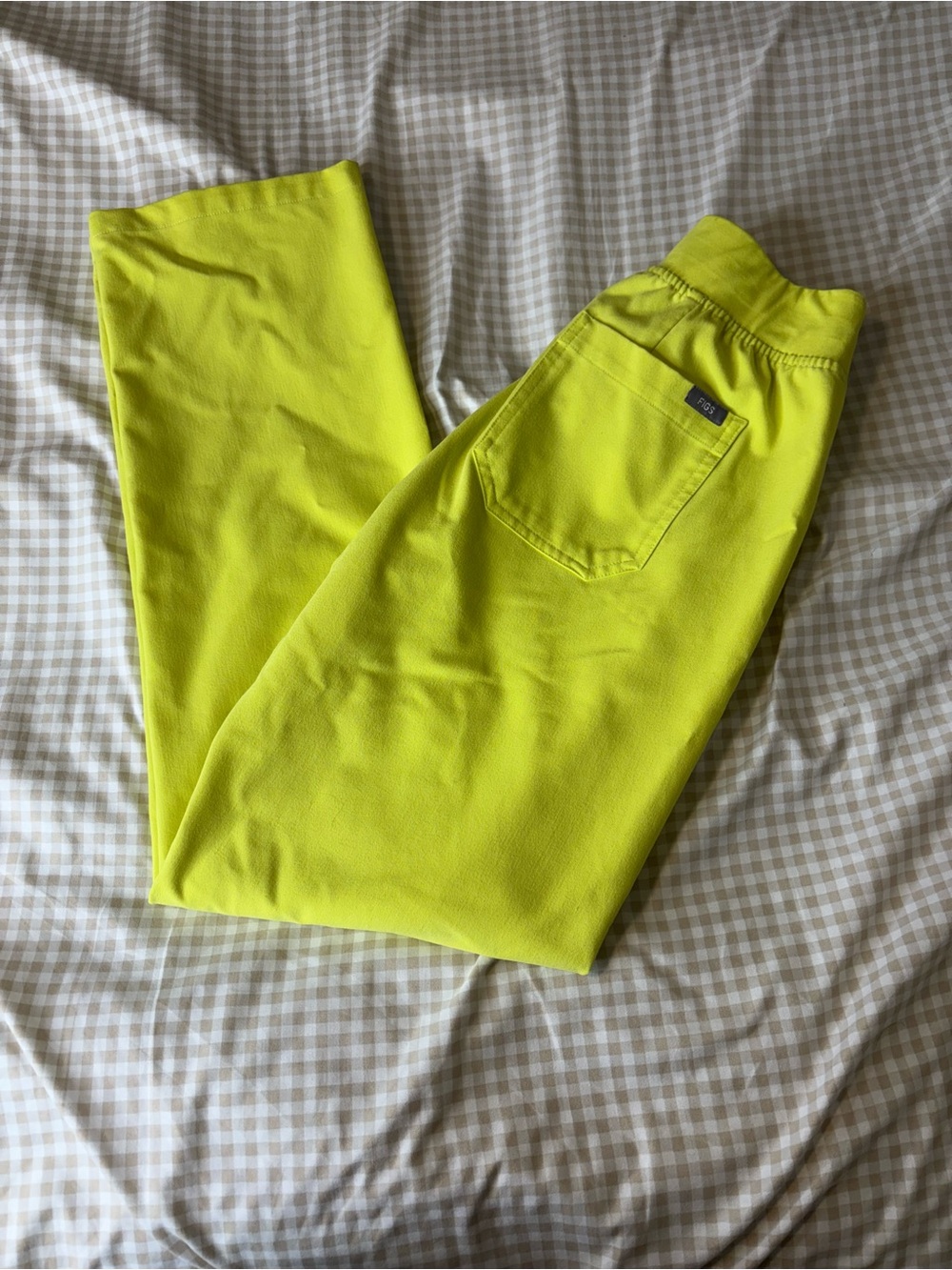 Figs Livingston Scrub Pants in Serving Lime